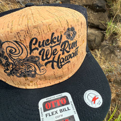 Lucky We Run Hawaii Tattoo Hat
