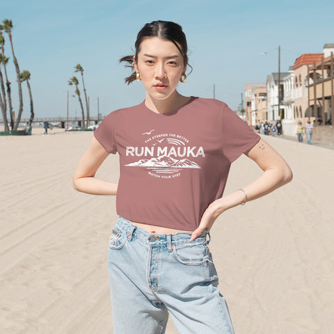 Run Mauka Flowy T-Shirt