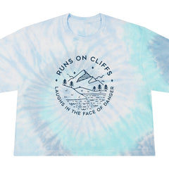 Runs On Cliffs Tie-Dye Crop