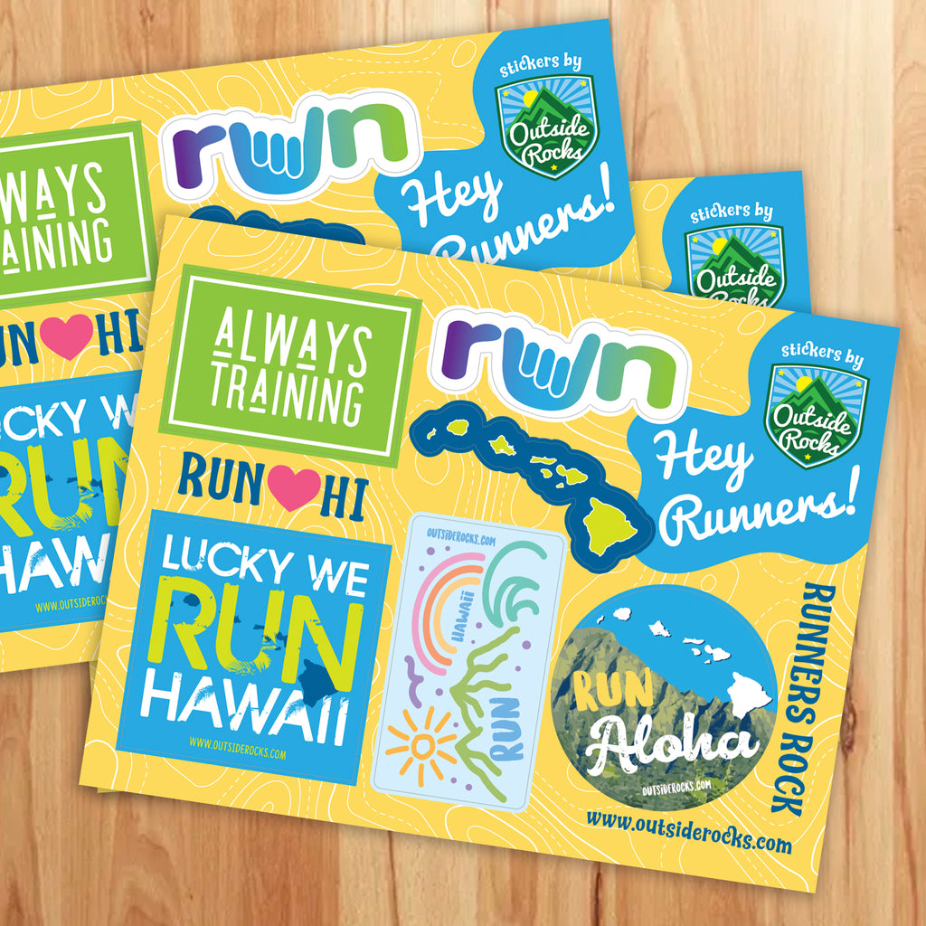 Runner Sticker Sheet