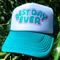 Best Day Ever Bubble Letters