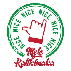 Mele Kalikimaka Cropped Tee