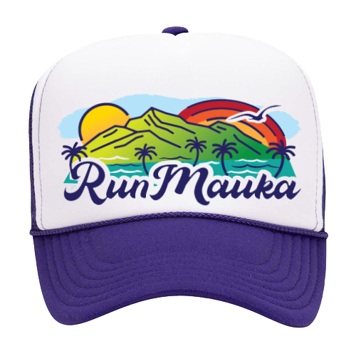 Run Mauka Colorful Trucker