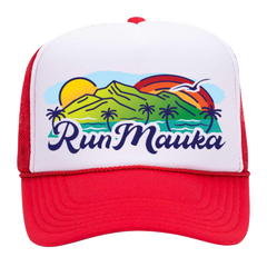 Run Mauka Colorful Trucker