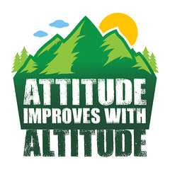 Attitude Improves with Altitude Trucker Hat