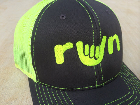 Run Shaka Hat - Embroidered Baseball Cap