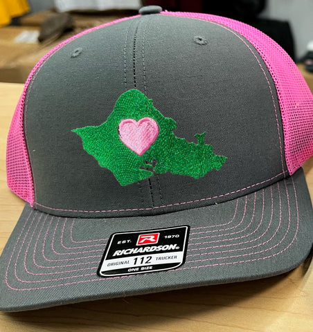 Oahu Heart Hat