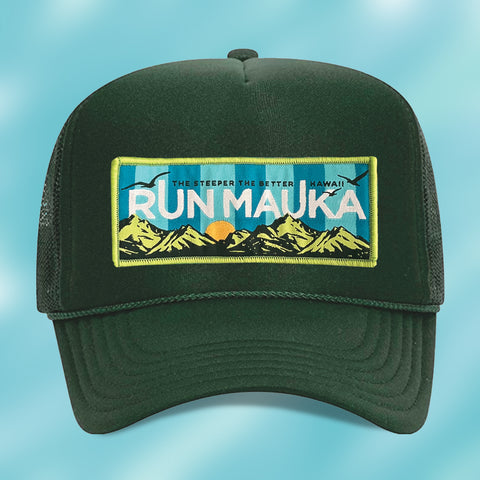 Run Mauka Patch Hat