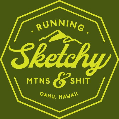 Running Sketchy Racerback Tank