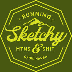 Running Sketchy Racerback Tank