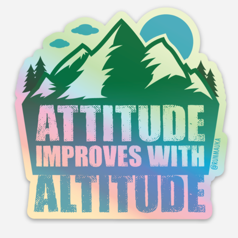 Attitude/Altitude (Sticker)
