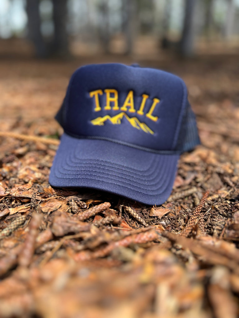 TRAIL Embroidered Trucker Hat